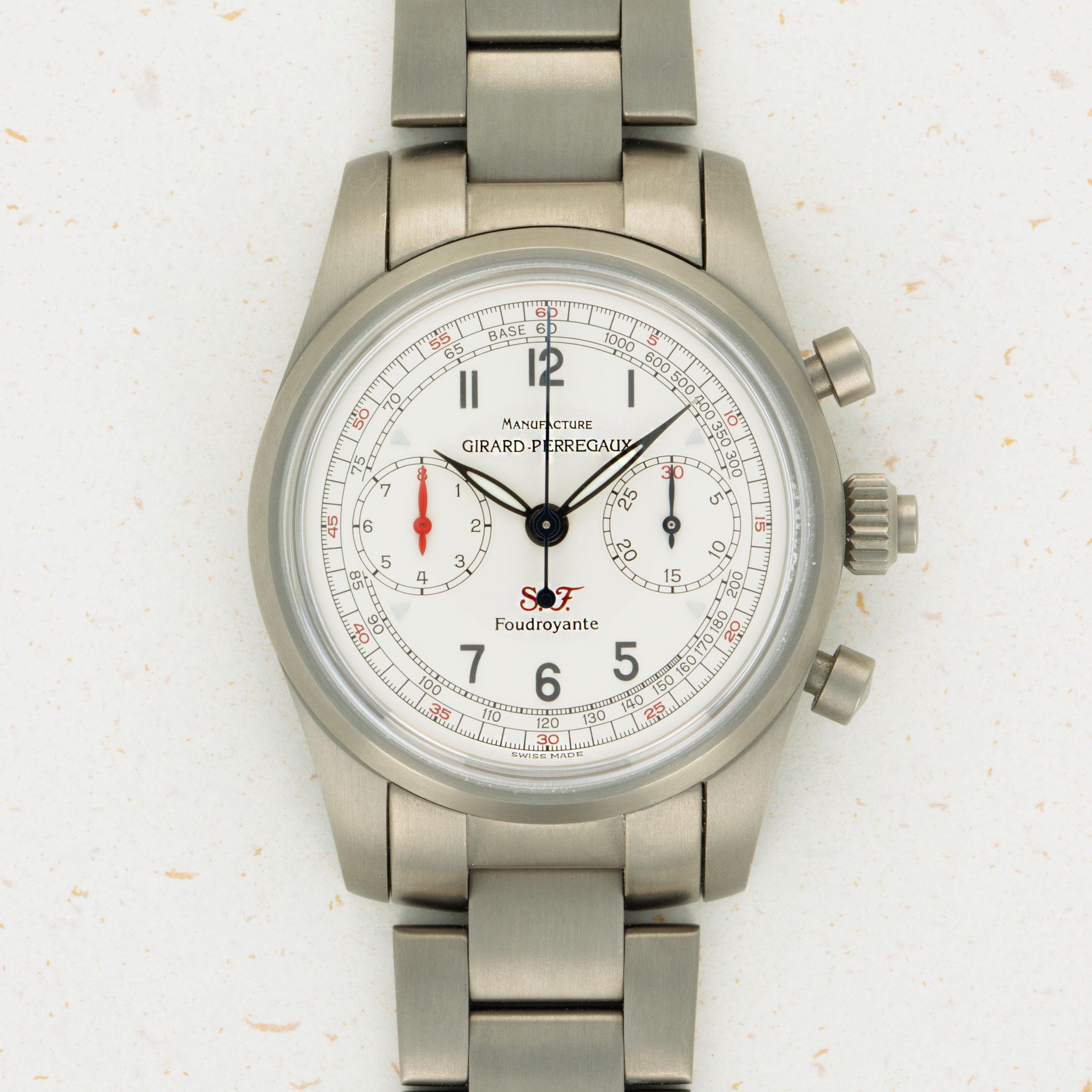 Girard-Perregaux Ferrari Rattrapante Foudroyante Titanium 9020