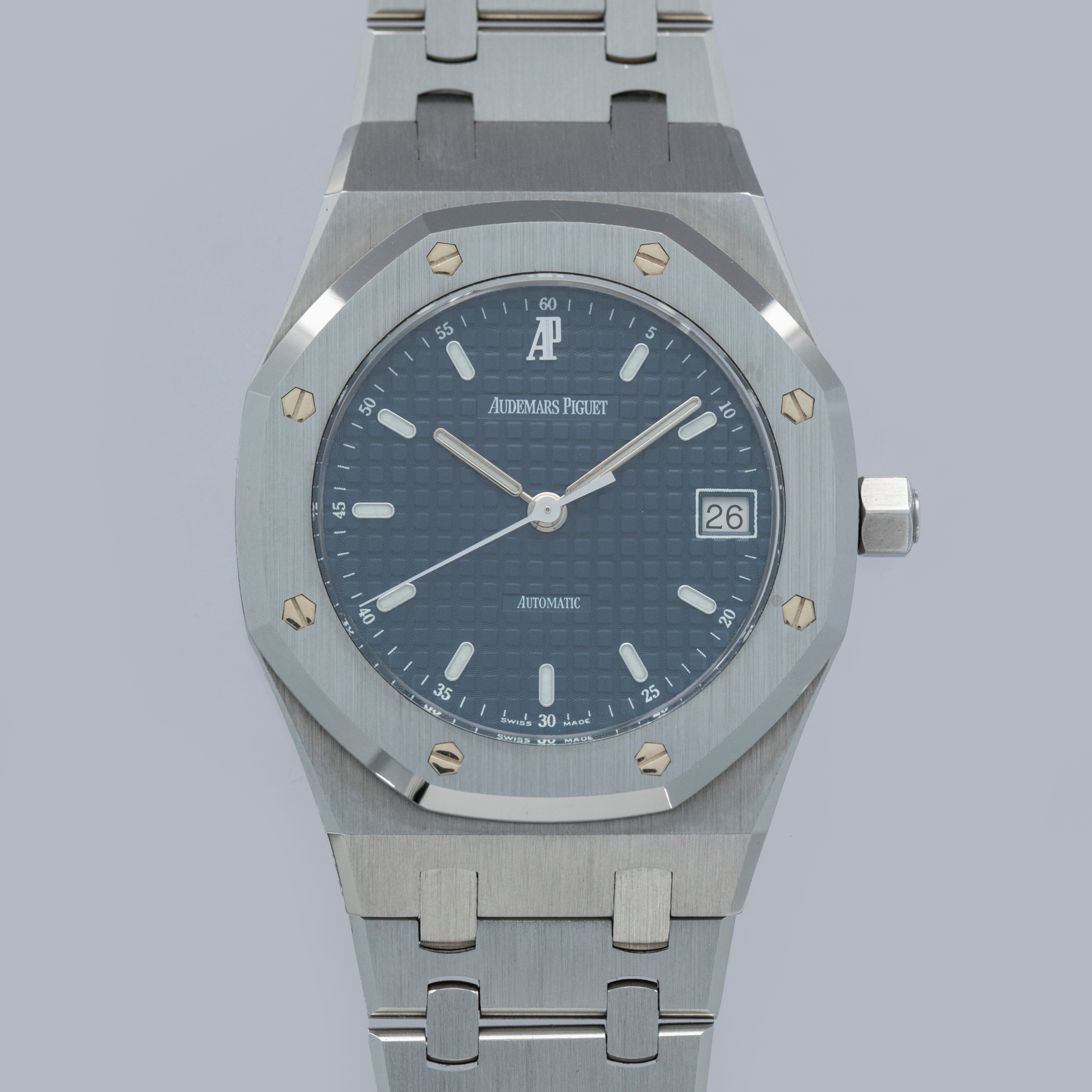Audemars Piguet Audemars Piguet Royal Oak 14790ST Blue Tapisserie Dial 