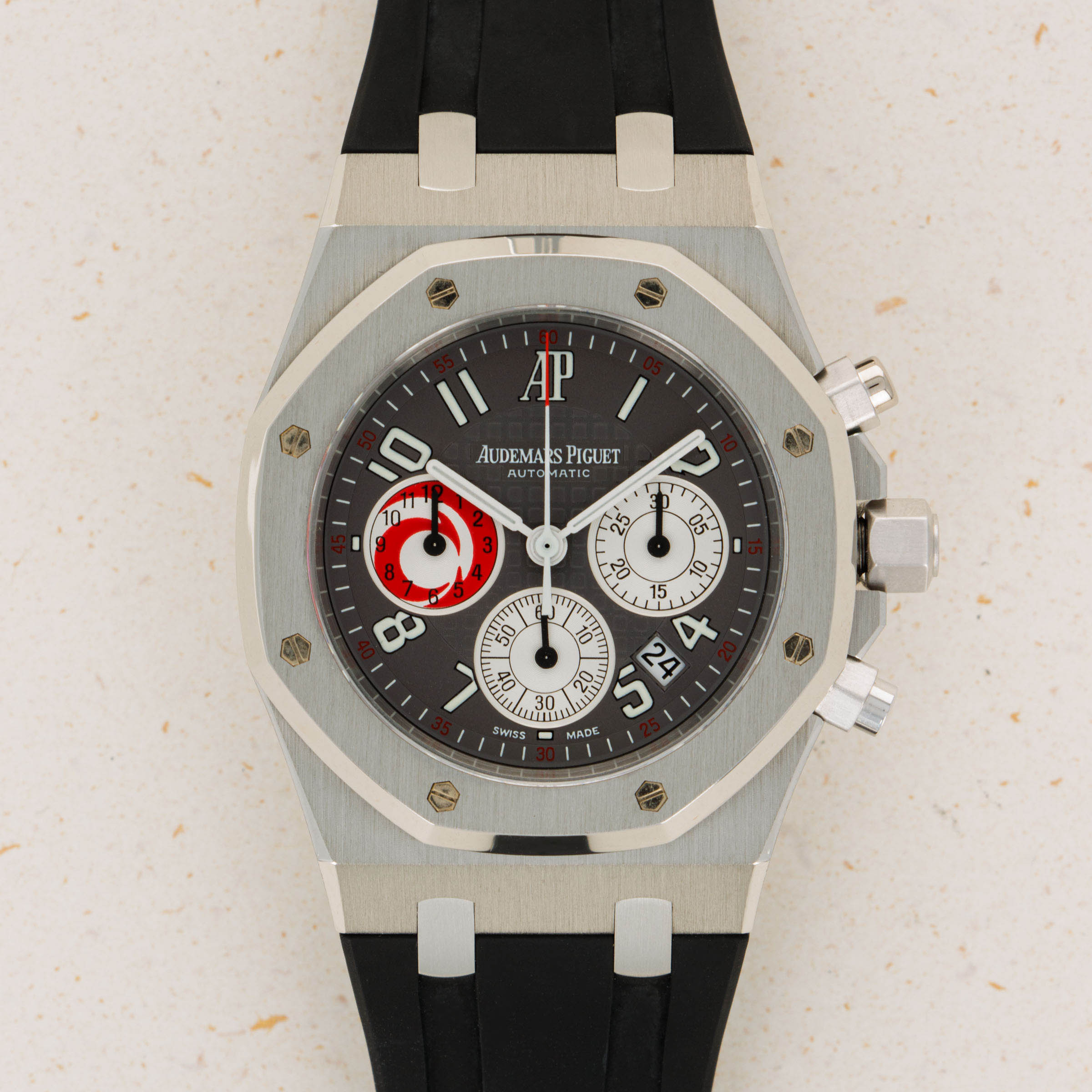 最大10%OFFクーポン Chronograph Oak Royal Piguet Audemars 25979PT City Alinghi ボクシング