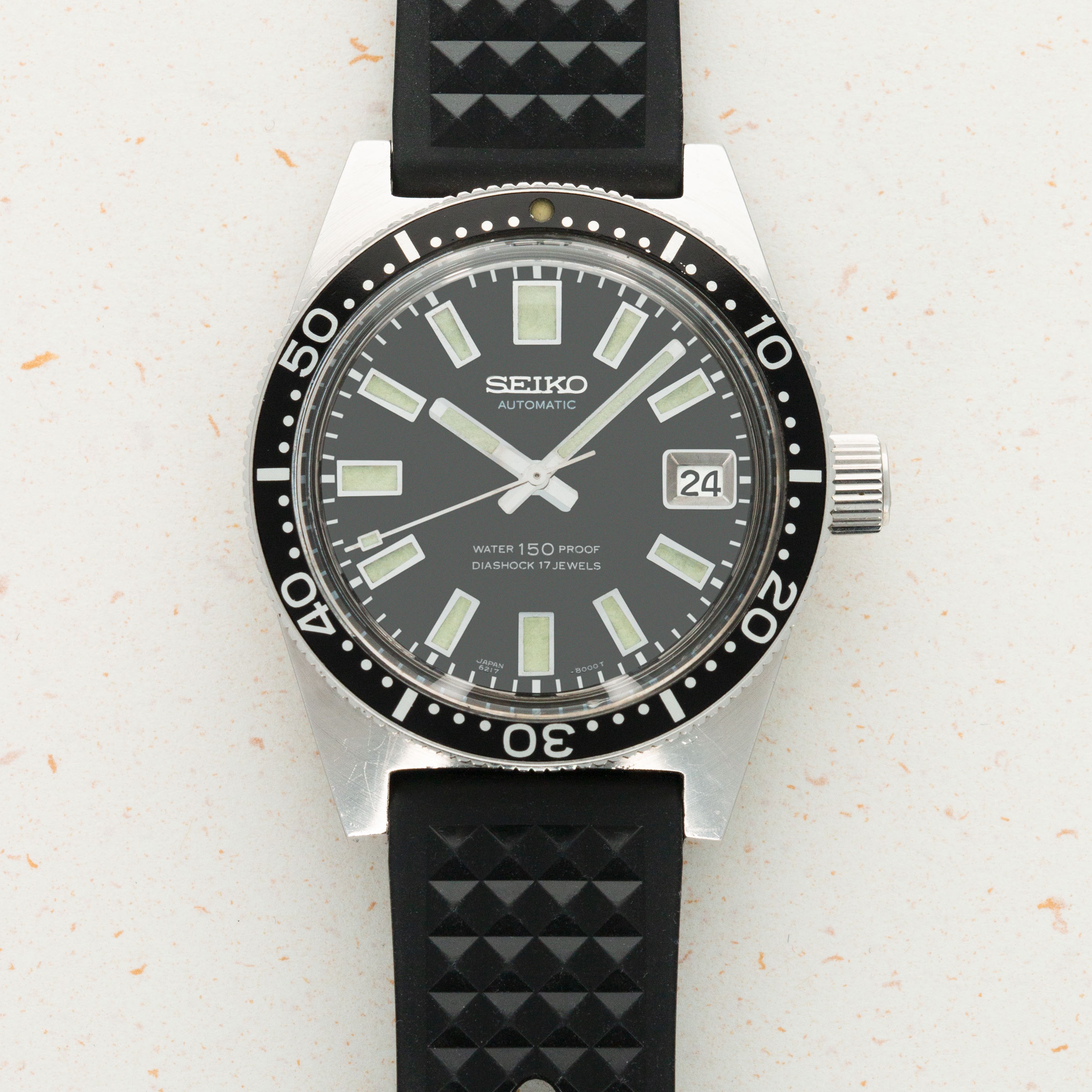 Seiko 62 Mas Rubber Ref. 6217-8001 | Auctions | Loupe This