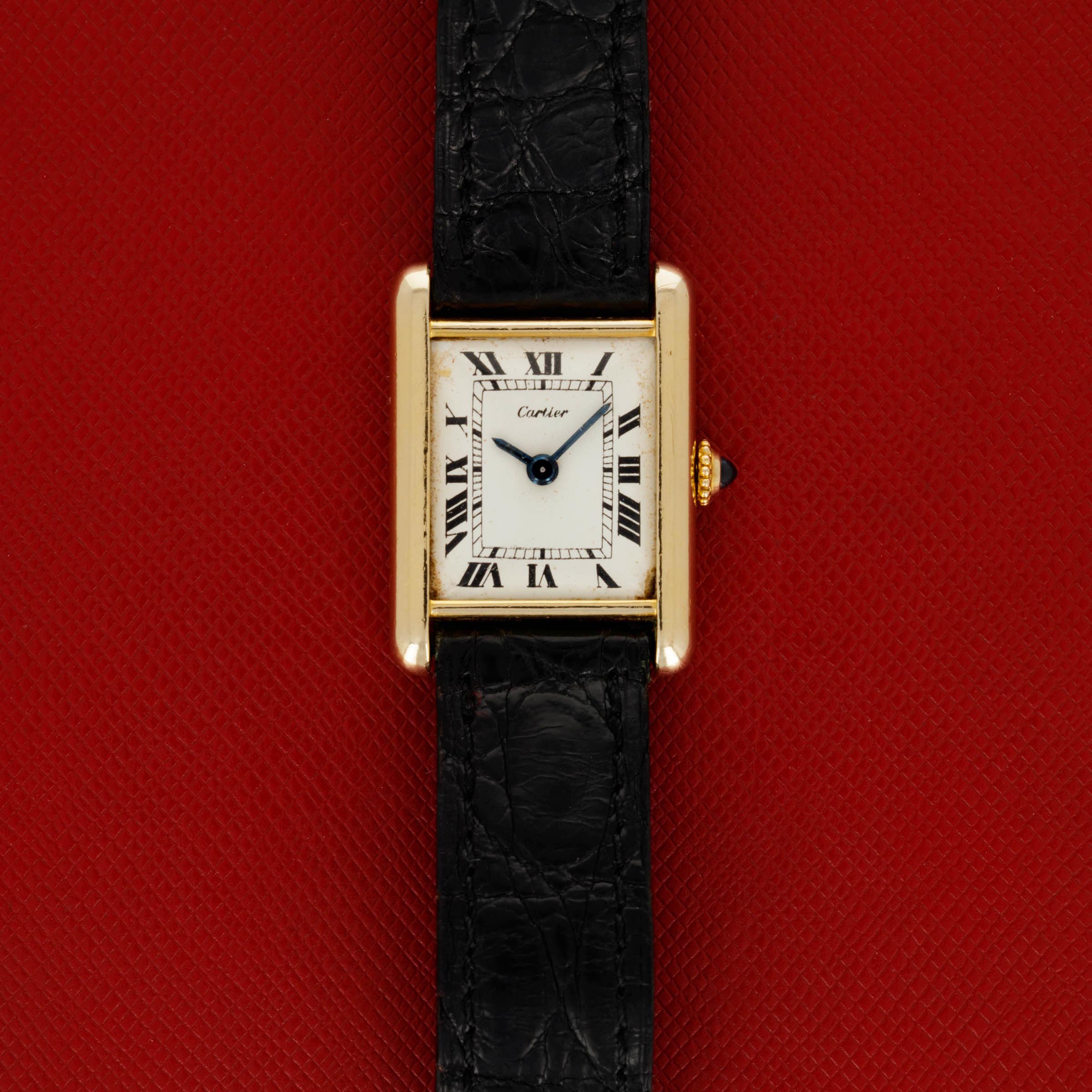 Cartier London Tank Louis 1968 Auctions Loupe This