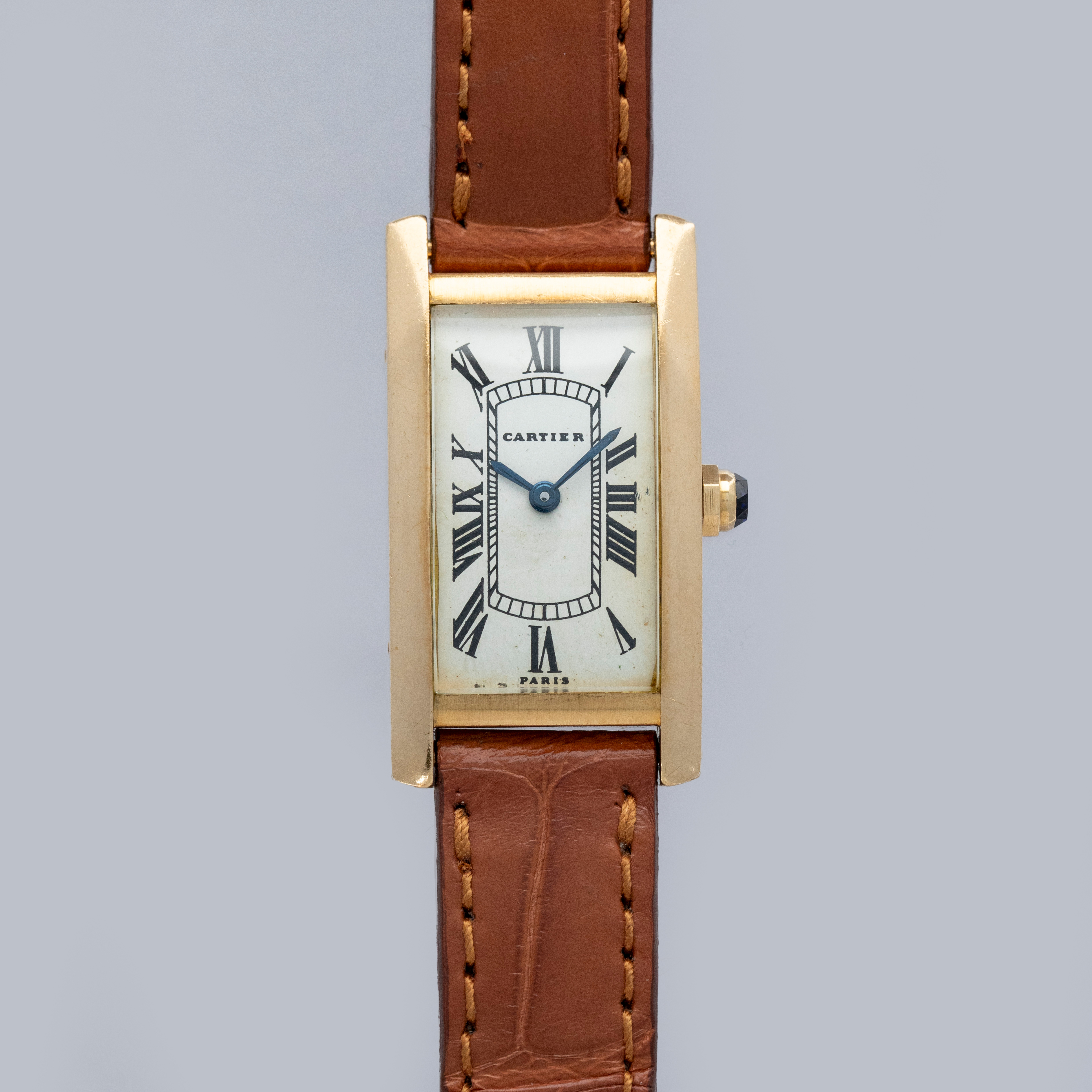 Cartier Paris Tank Cintree Small Size 18k YG | Auctions | Loupe This