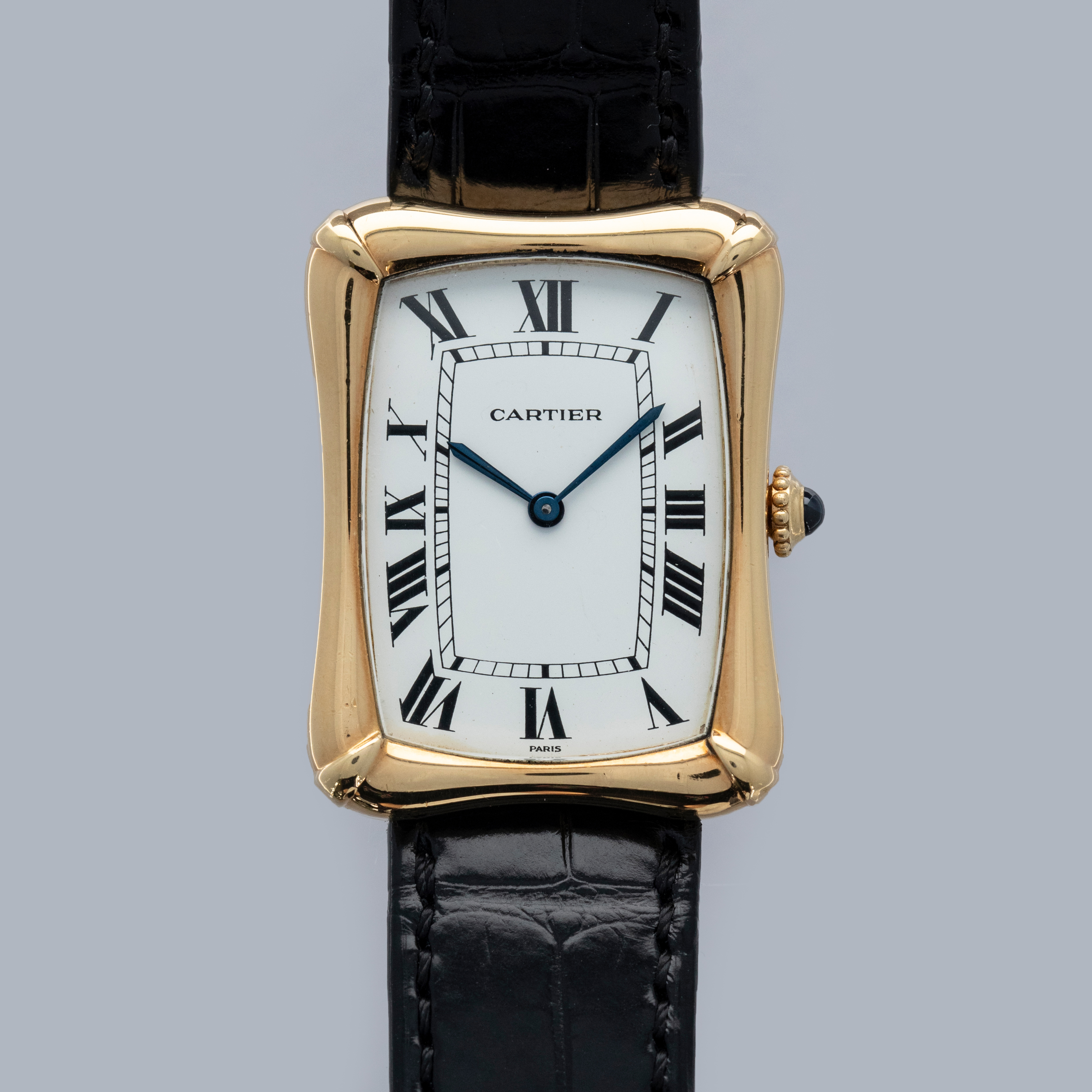 Cartier Bamboo Coussin 78102 18k YG Retailed by Cartier NY