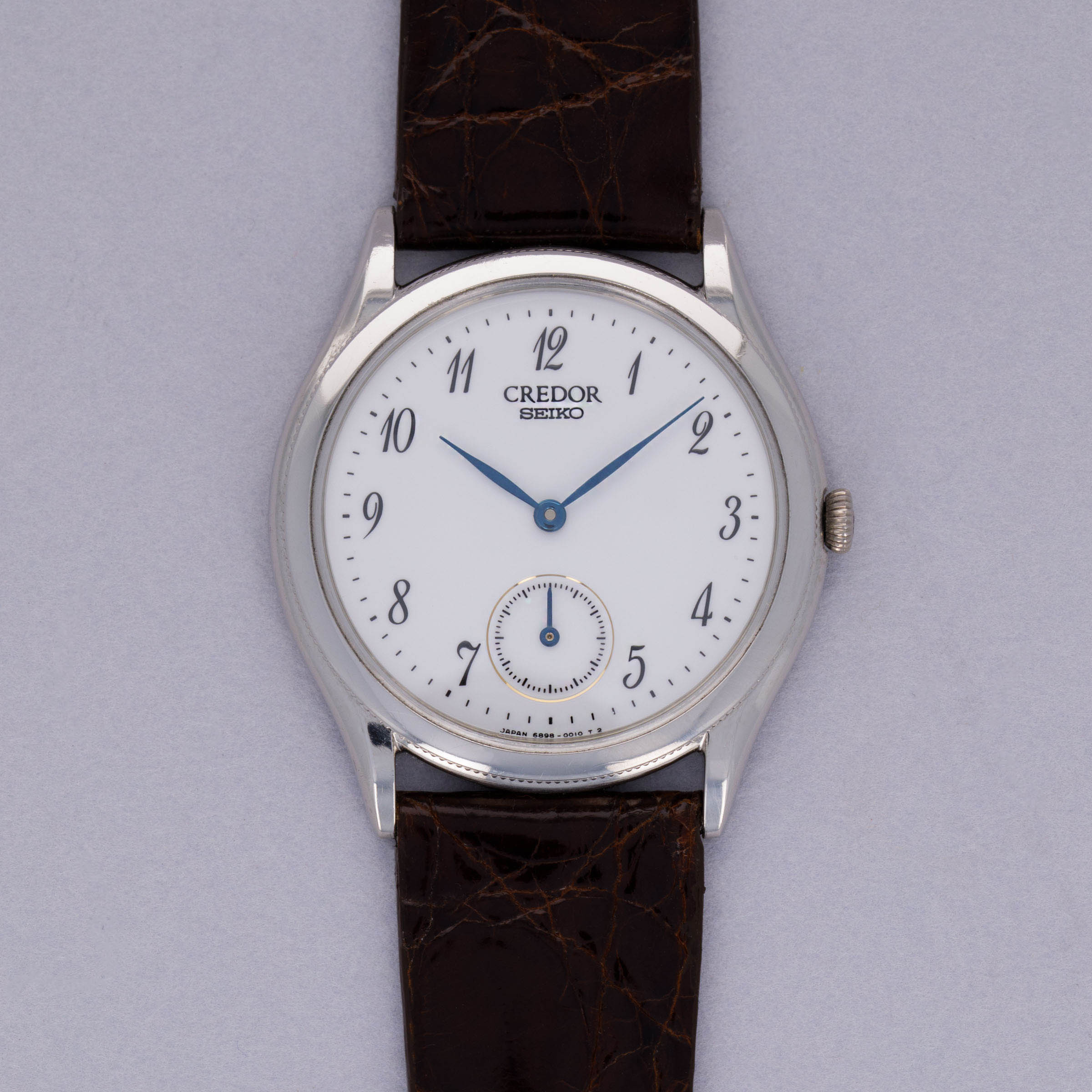 (レア/メロハー) Intuition - Turn it On! Seiko Credor GBBE999 Manual Wind 6898A Movement Platinum