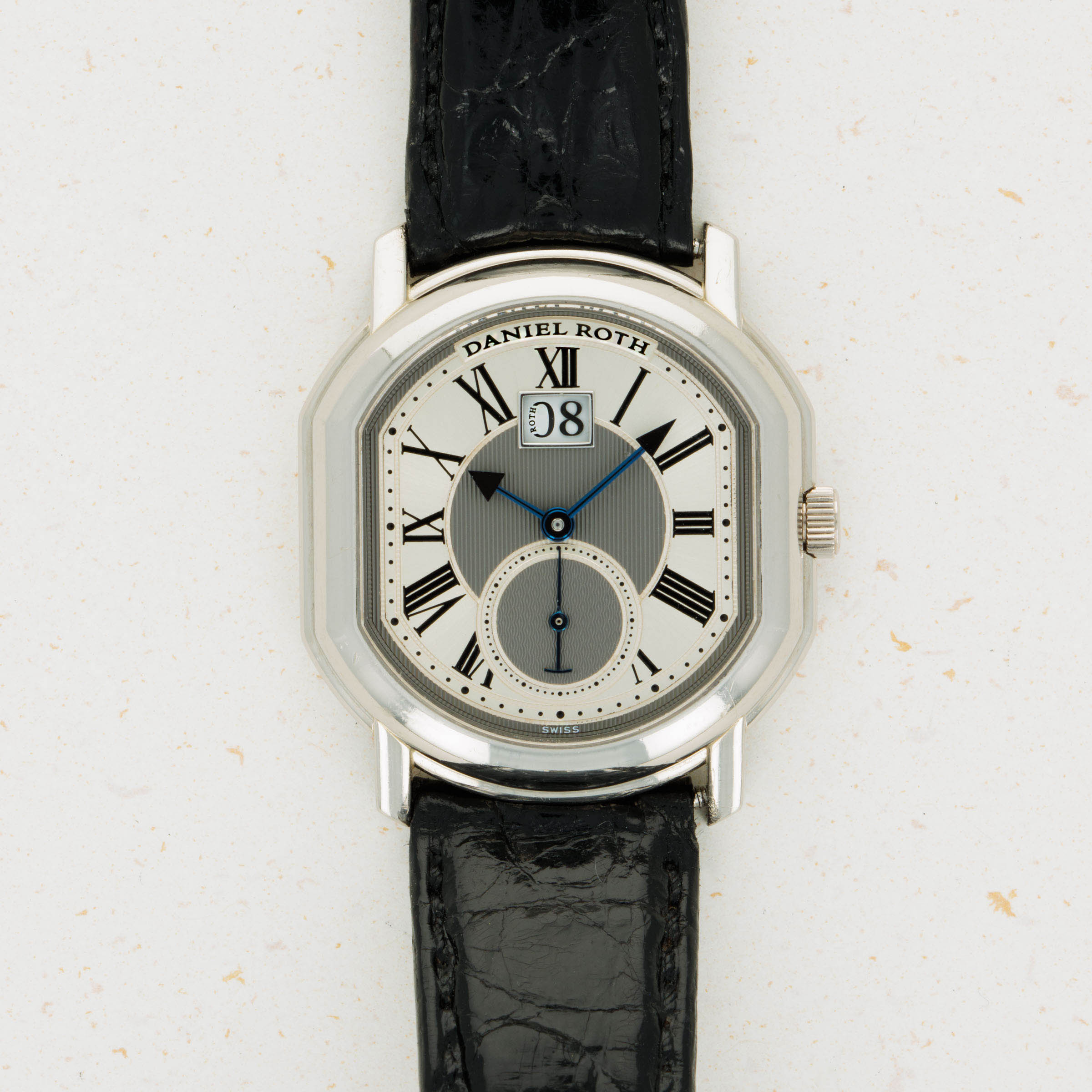 Daniel Roth 18k White Gold Datomax | Auctions | Loupe This