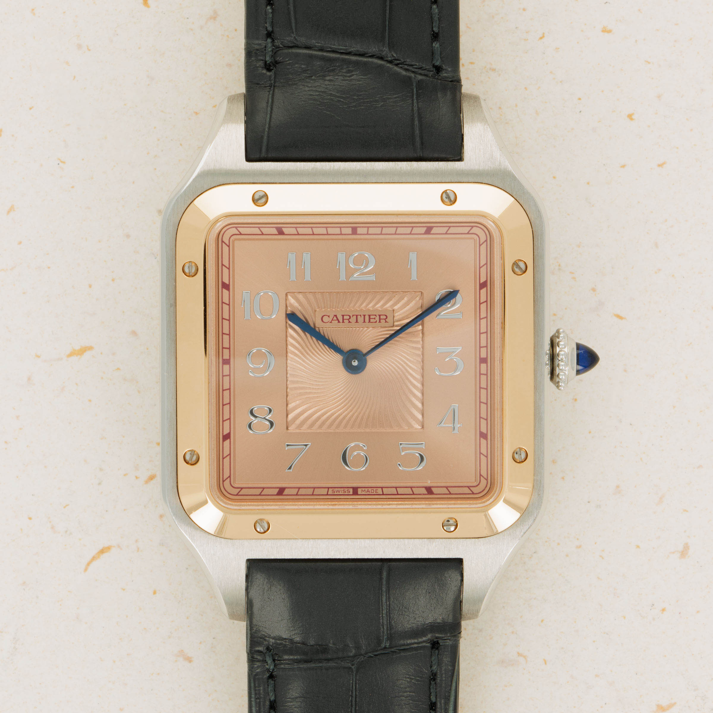 Cartier Santos Dumont XL W2SA0025 Steel and Rose Gold Limited
