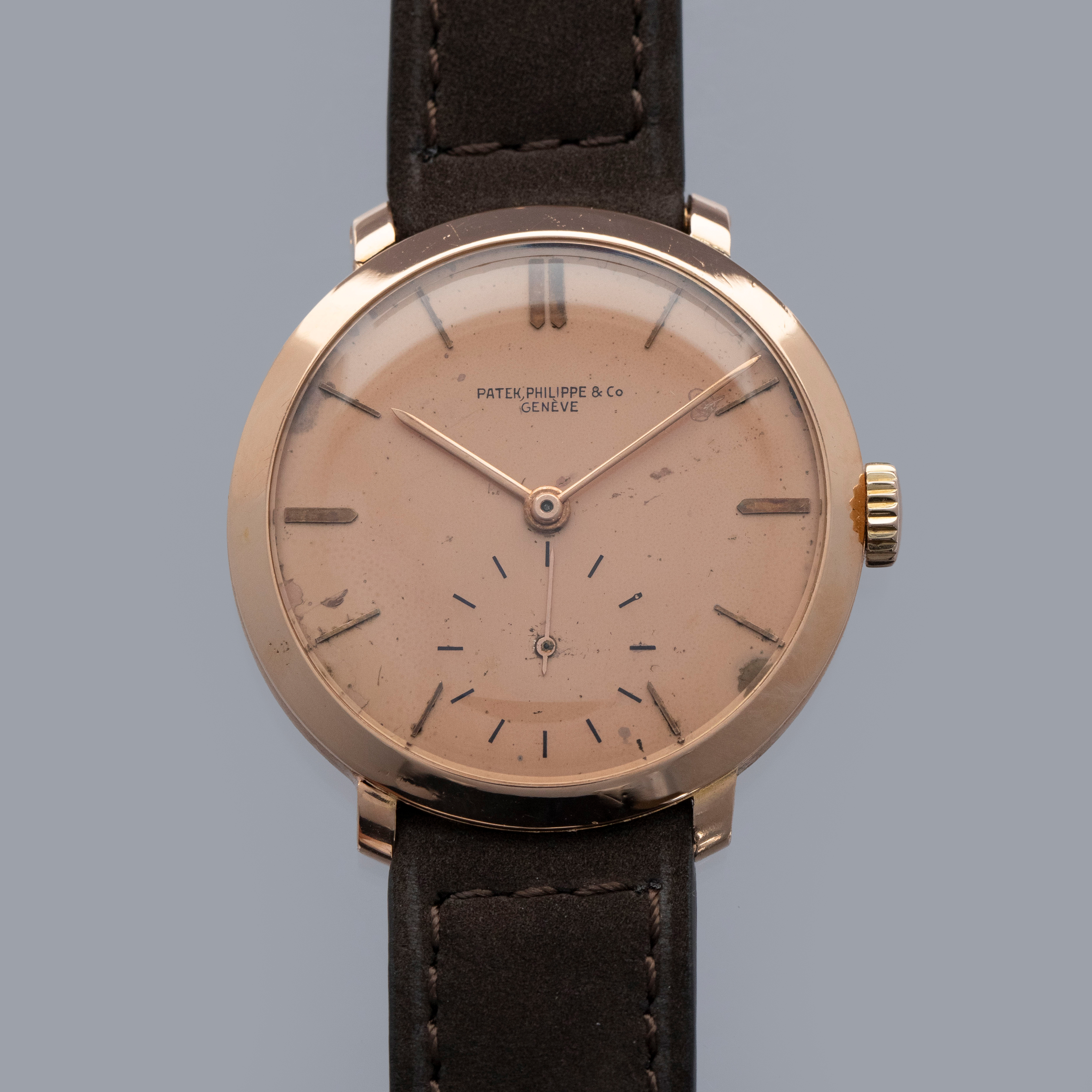 Thumbnail for Patek Philippe Calatrava 584R Pink on Pink 18k RG with Extract of the Archives