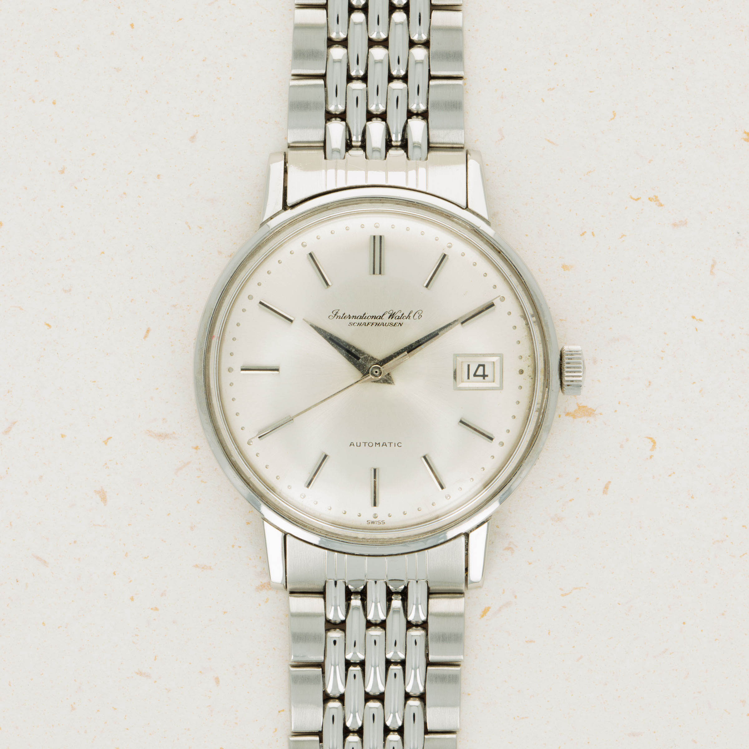 IWC 804A Stainless Steel Automatic on Bracelet | Auctions | Loupe This