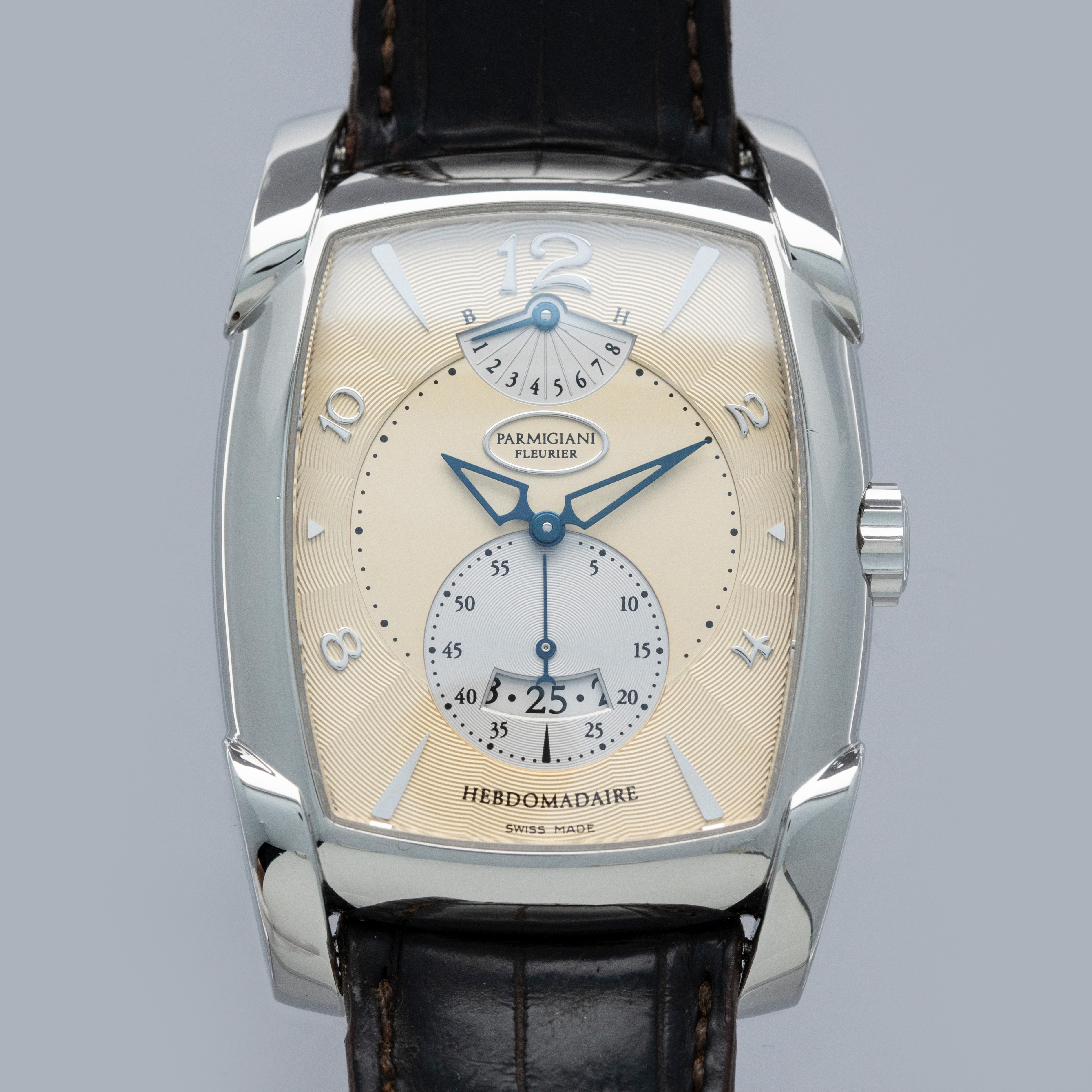 Parmigiani Fleurier Kalpa XL Hebdomadaire 8-Days Stainless Steel