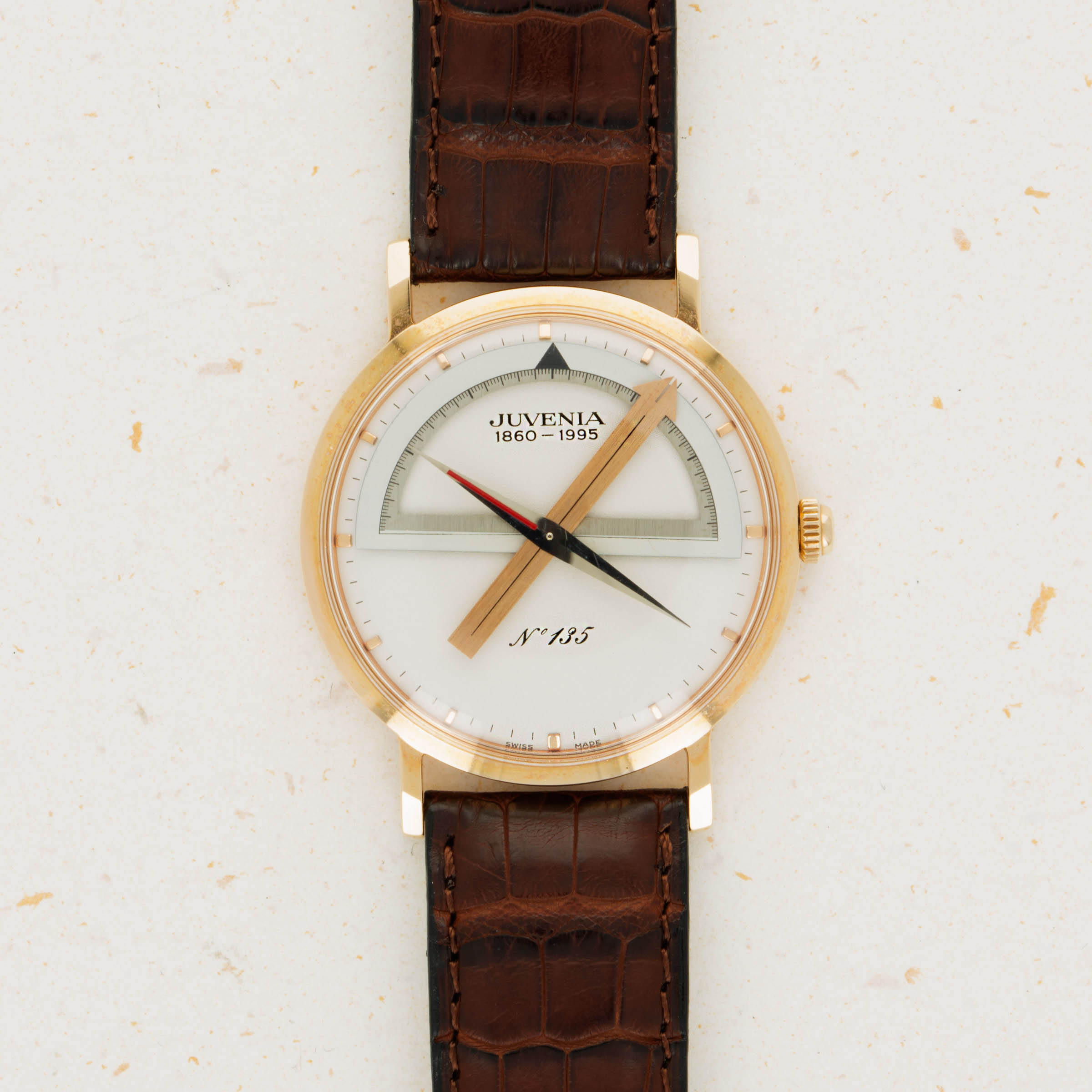 Juvenia Sextant 135th Anniversary 9648 18k YG | Auctions | Loupe This