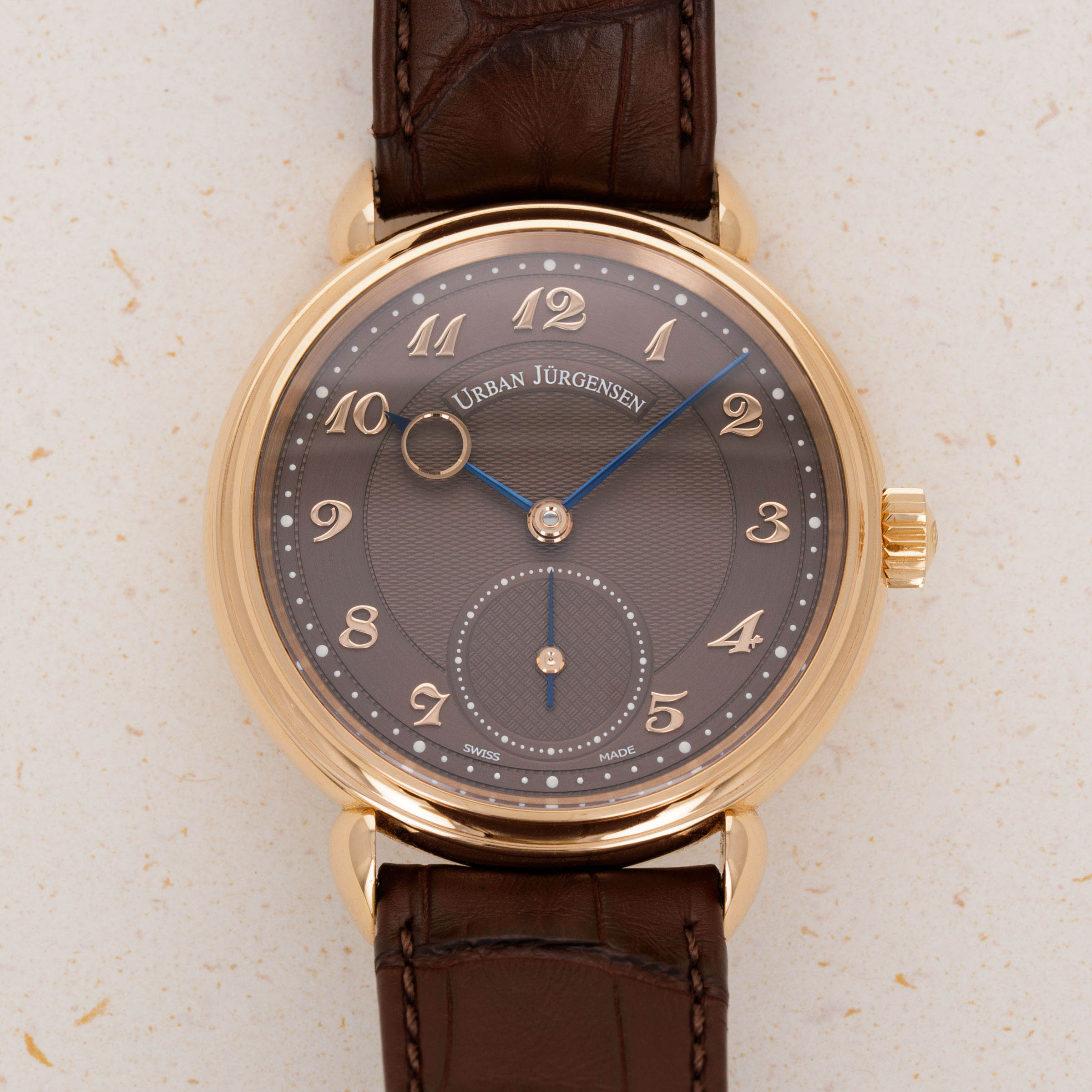 Urban Jurgensen 1140 RG Brown Limited Edition | Auctions | Loupe This