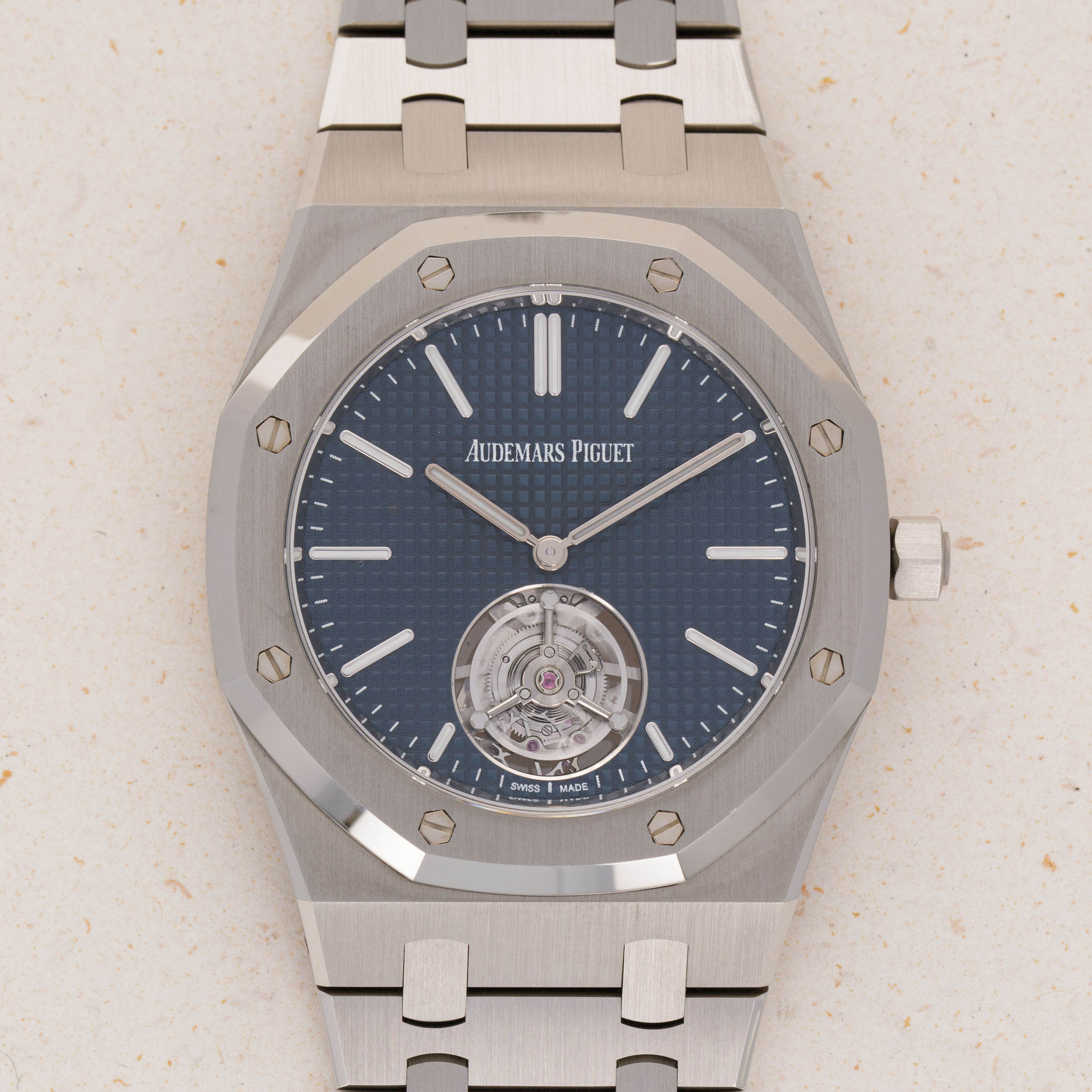 Audemars Piguet Royal Oak Selfwinding Flying Tourbillon Extra Thin RD3 26670ST.OO.1240ST.01 Auctions Loupe This
