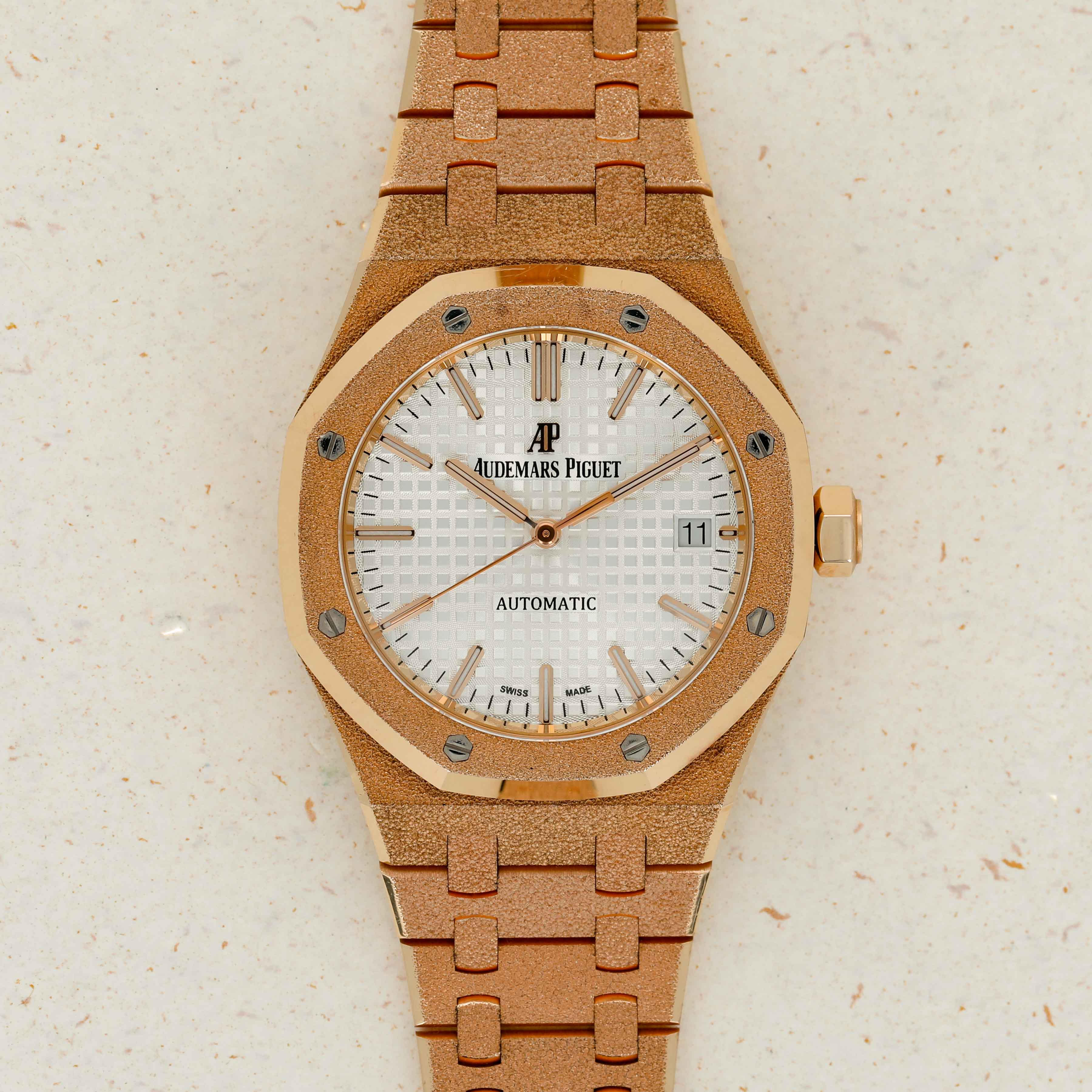 Frosted rose gold ap best sale