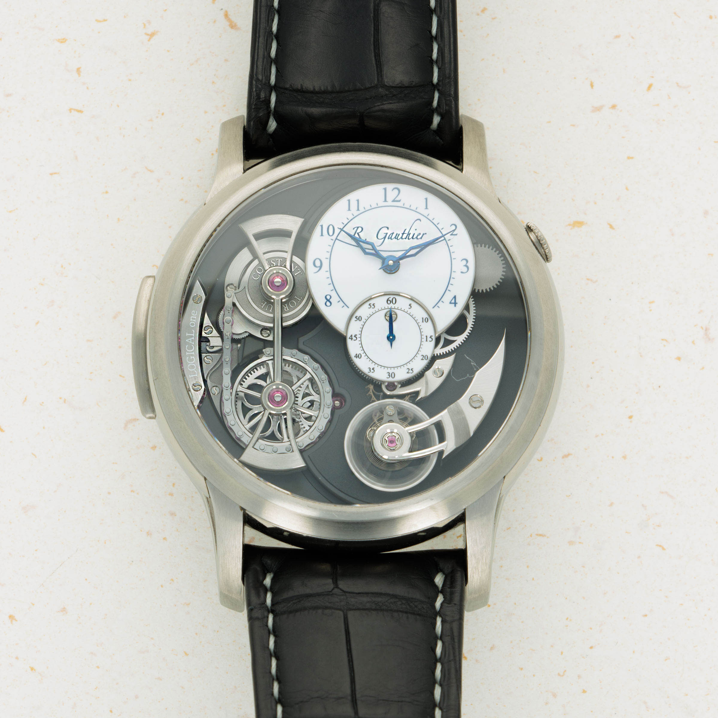 Romain Gauthier Logical One Natural Titanium | Auctions | Loupe This