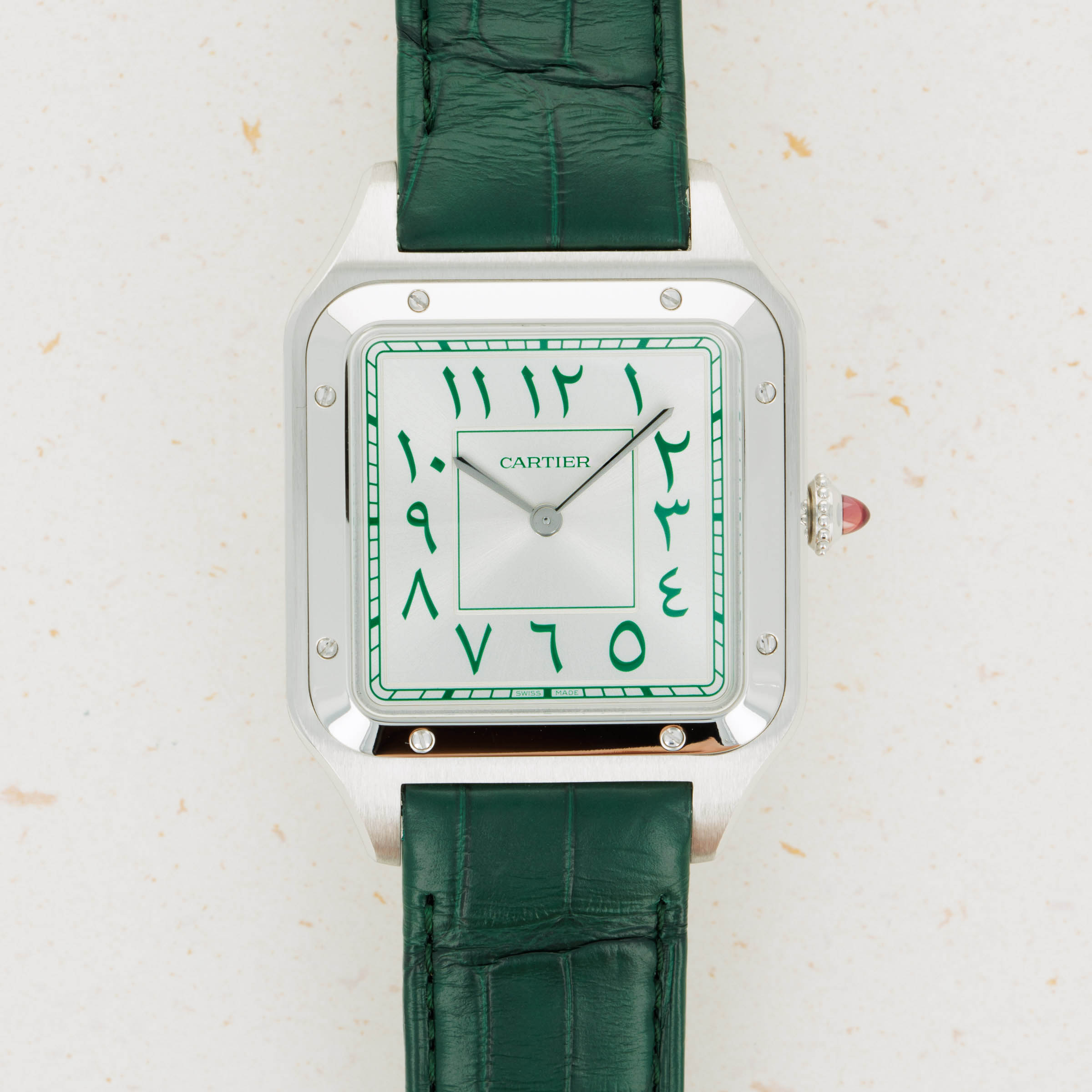 Cartier watch with arabic numerals new arrivals