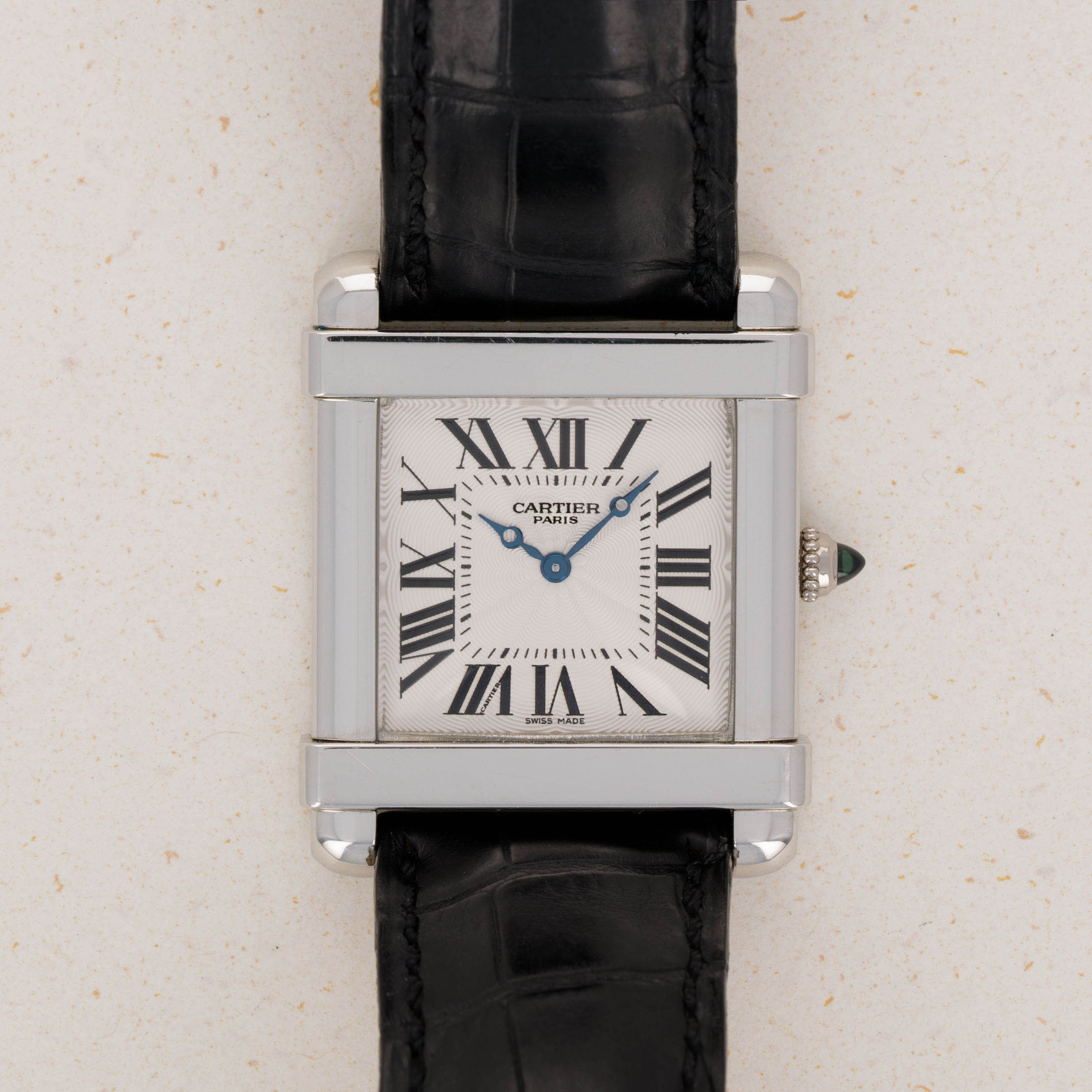 その他 LE TEMPS DE Cartier 53790) Cartier Tank a Vis CPCP Platinum RARE | European
