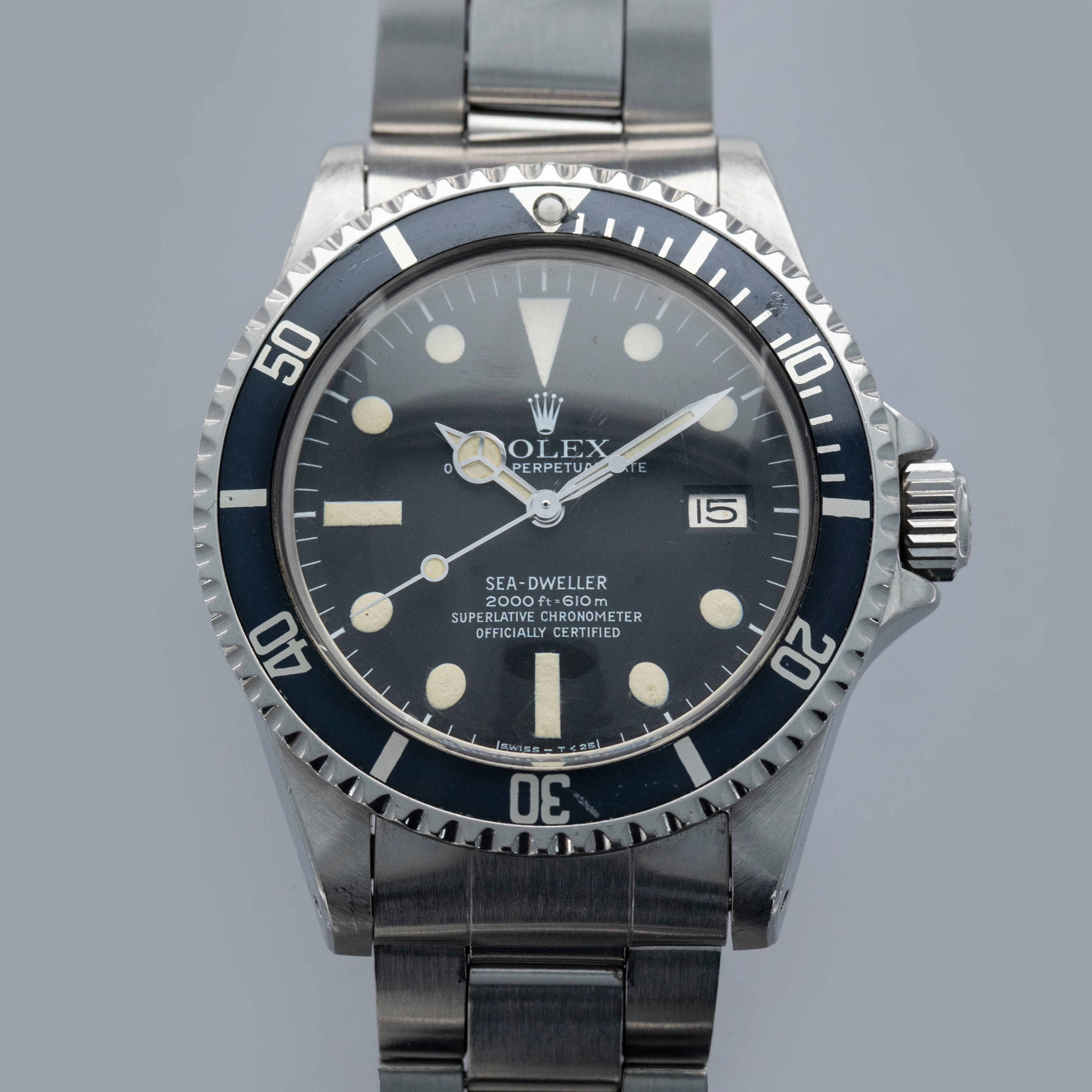Rolex Sea-Dweller 1665 Great White Mk1 Dial | Auctions | Loupe This