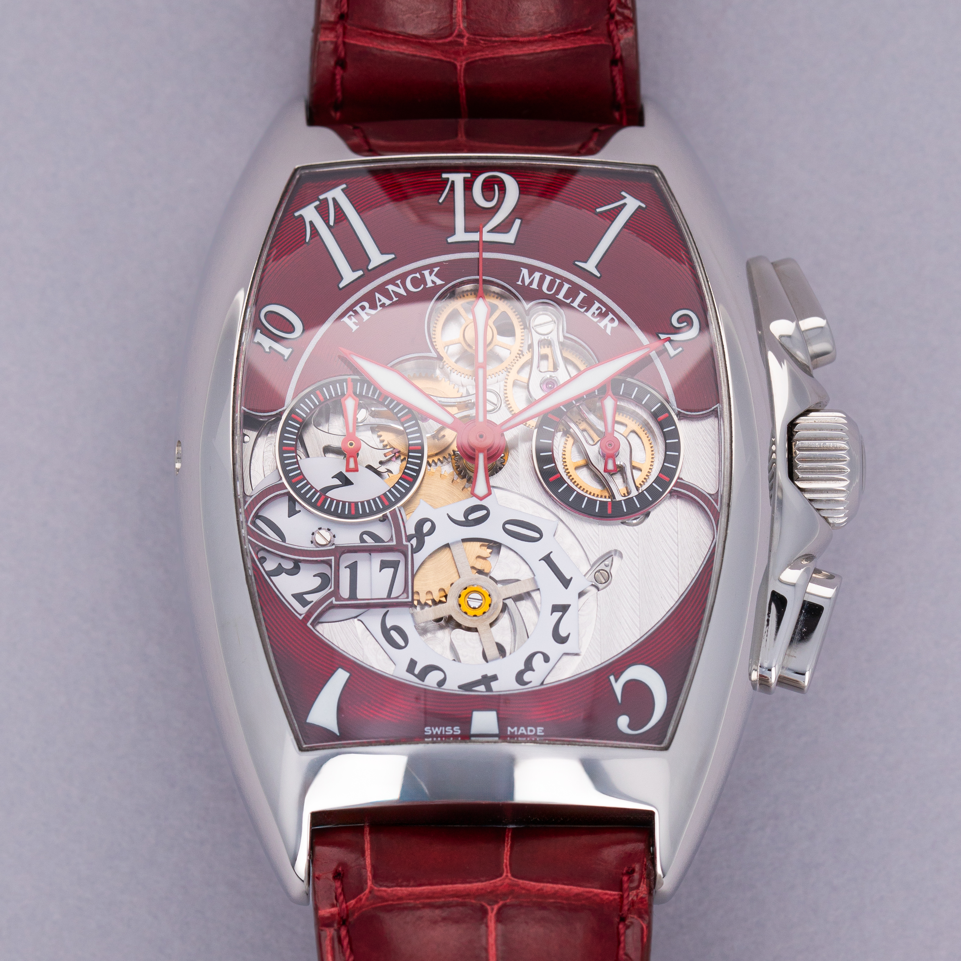 アート・デザイン・音楽 Franck Muller フランク ミュラー ゴシック アロンジェ ダイヤモンド