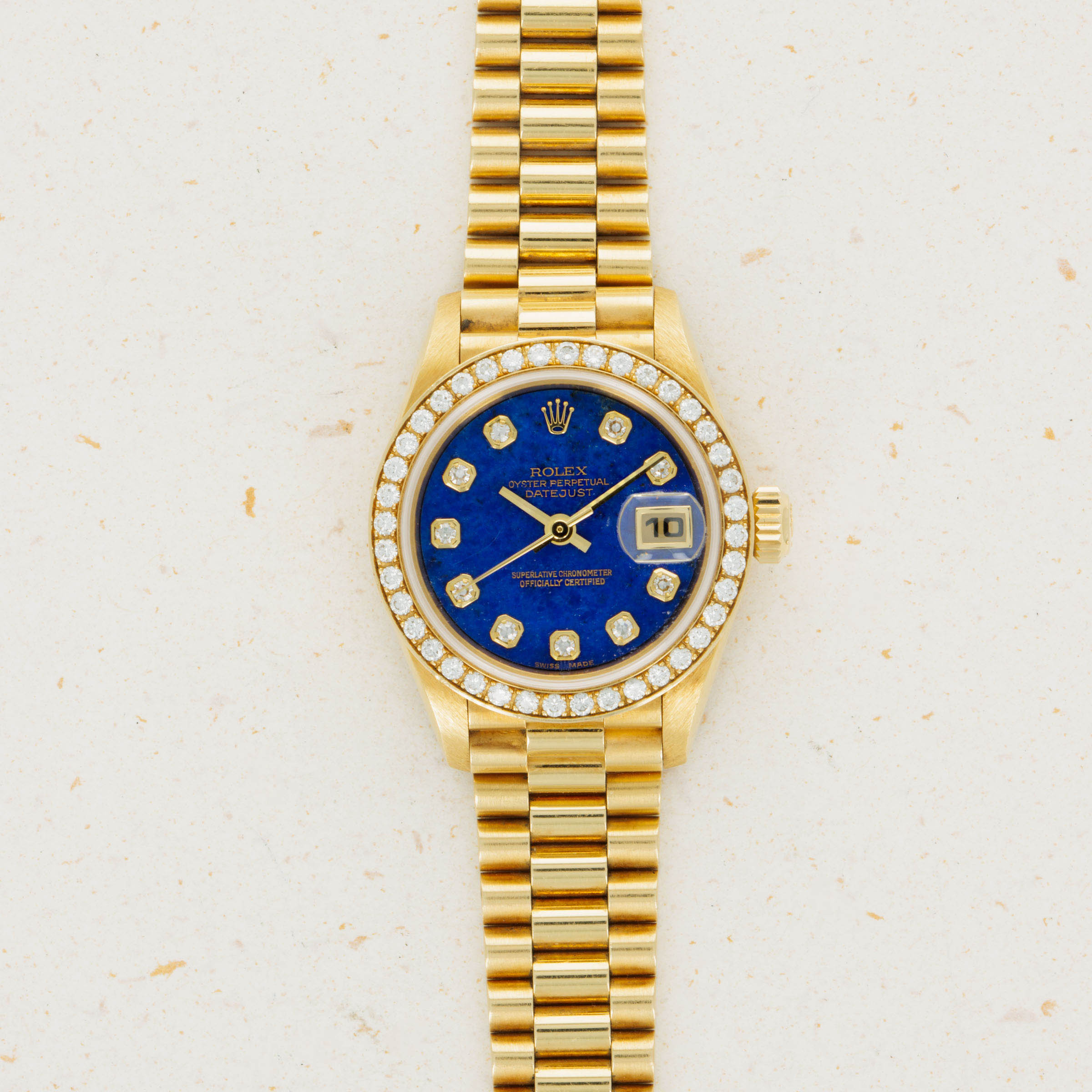 Rolex Datejust 79138 Diamond Bezel Lapis Lazuli Dial | Auctions