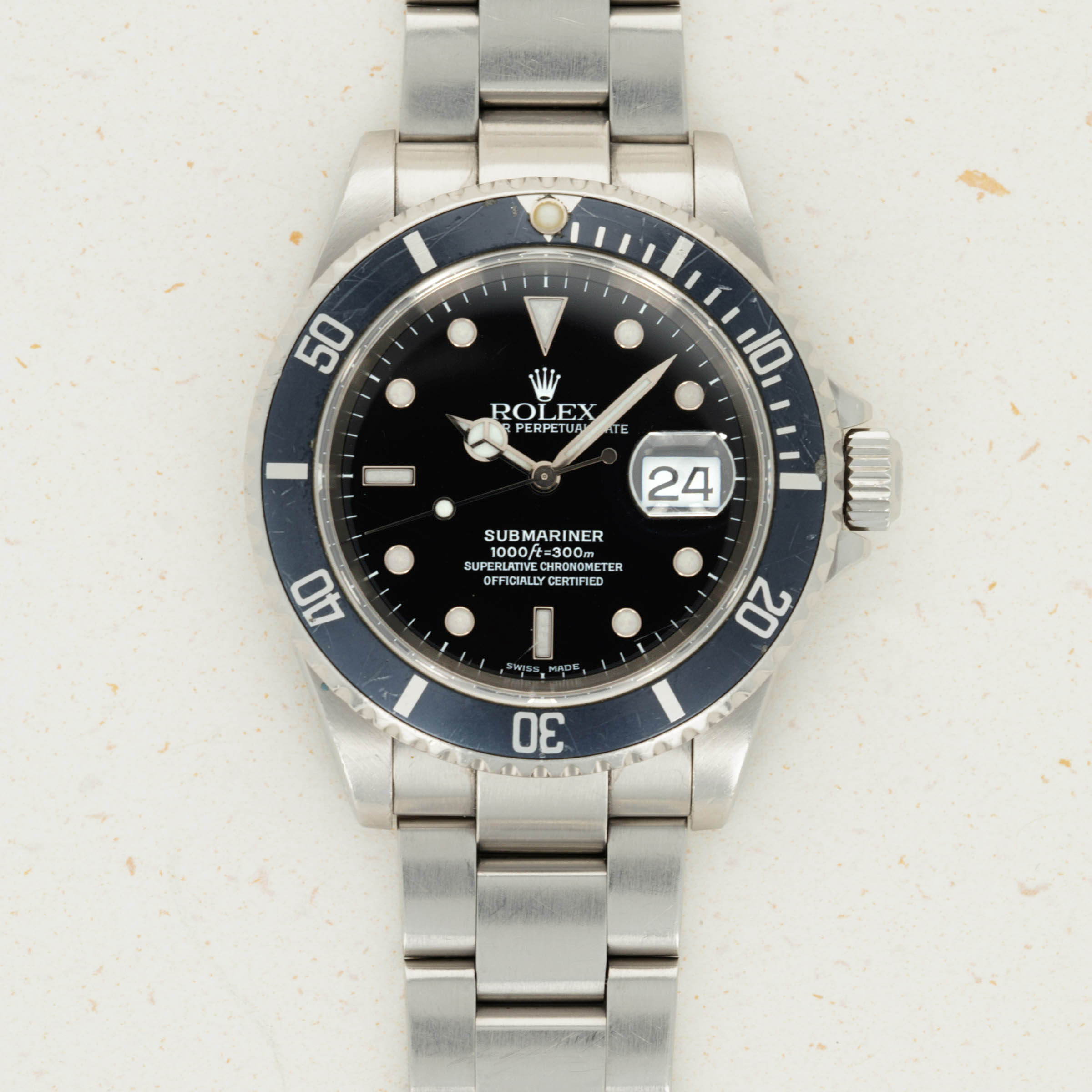 Rolex Submariner 16610 Worn By Navy SEAL Brandon Webb Auctions Loupe This