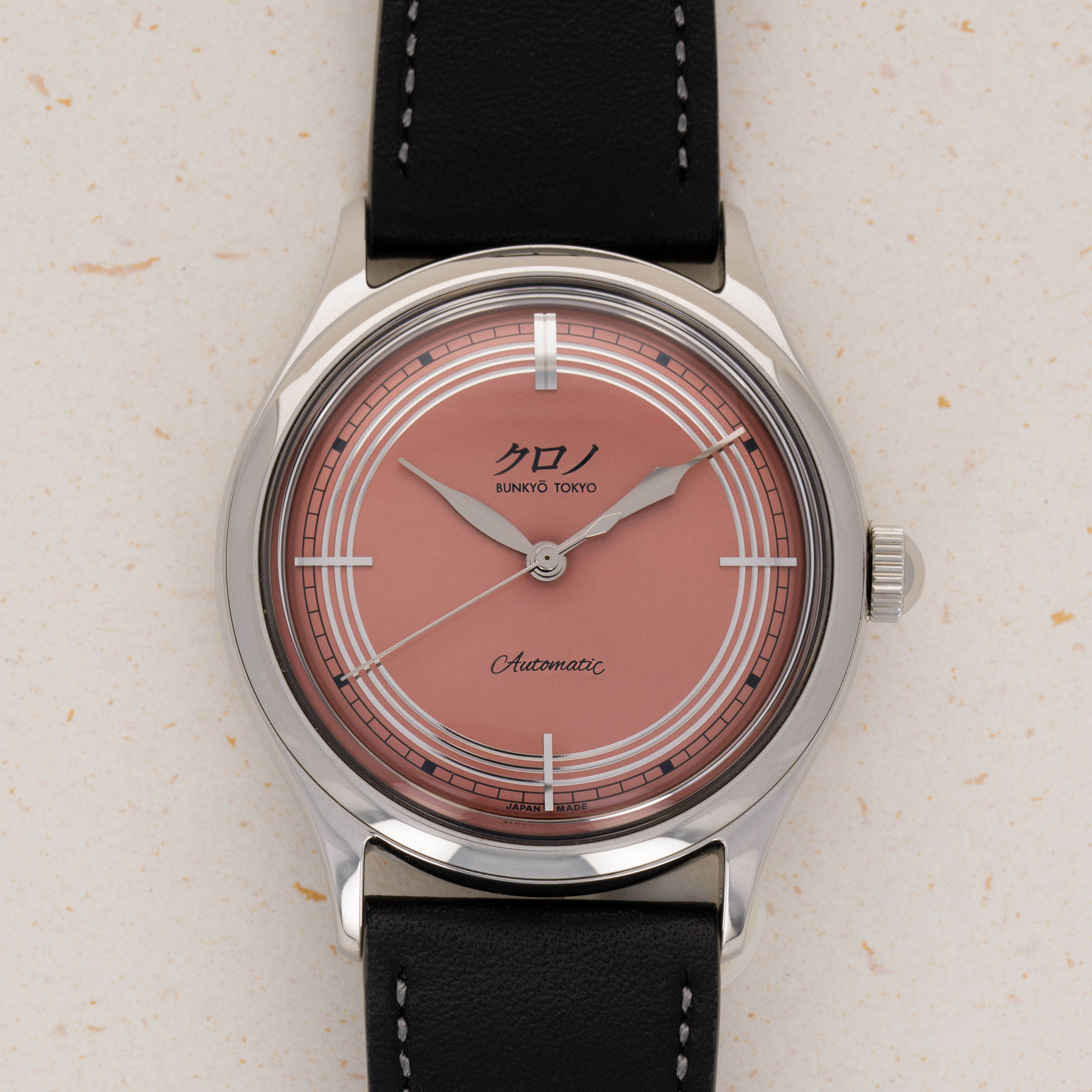 Kurono Tokyo Bunkyo Tokyo Toki Salmon Dial | Auctions | Loupe This