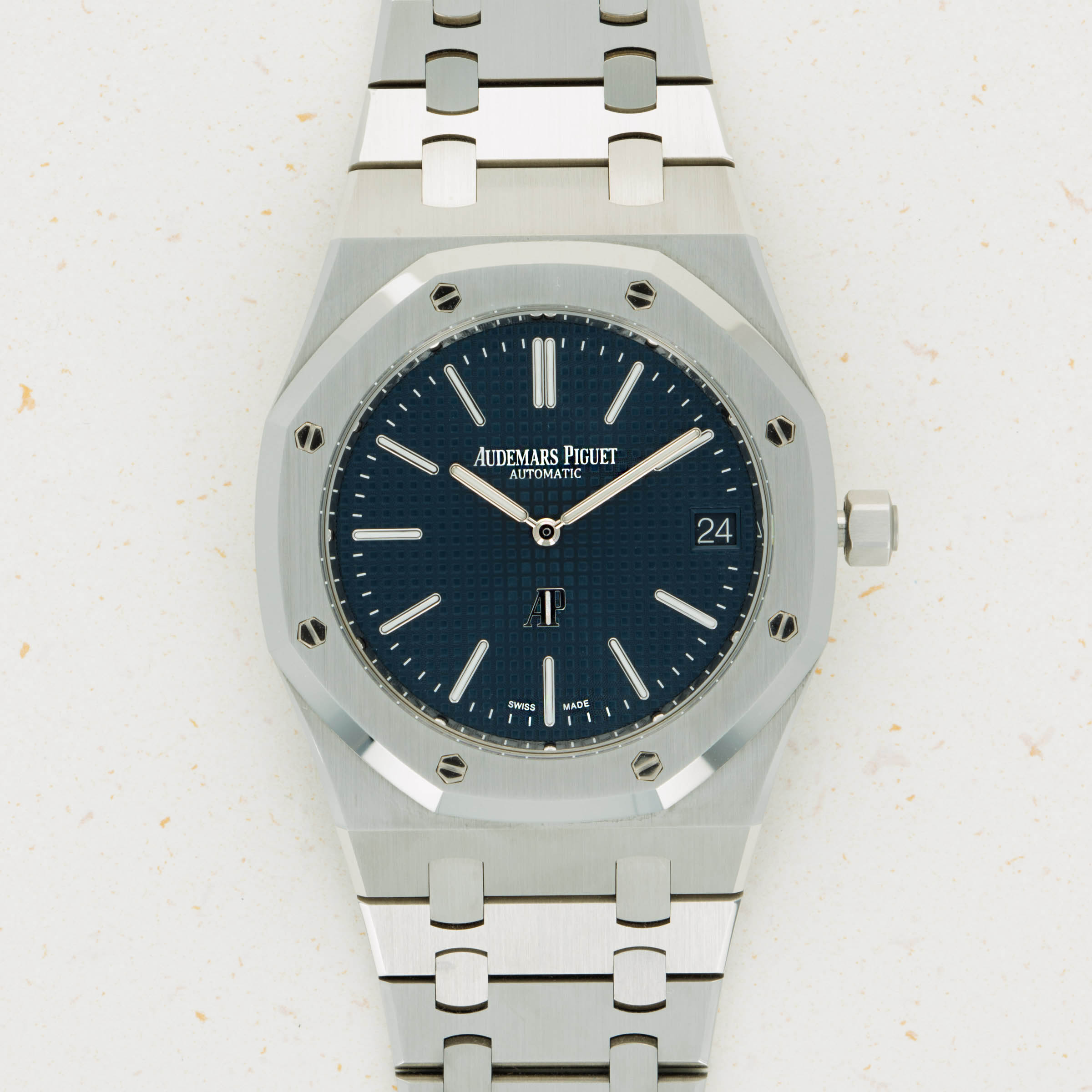 Audemars Piguet Audemars Piguet Royal Oak Jumbo Ultra-Thin Stainless Steel 16202ST 50th Anniversary 