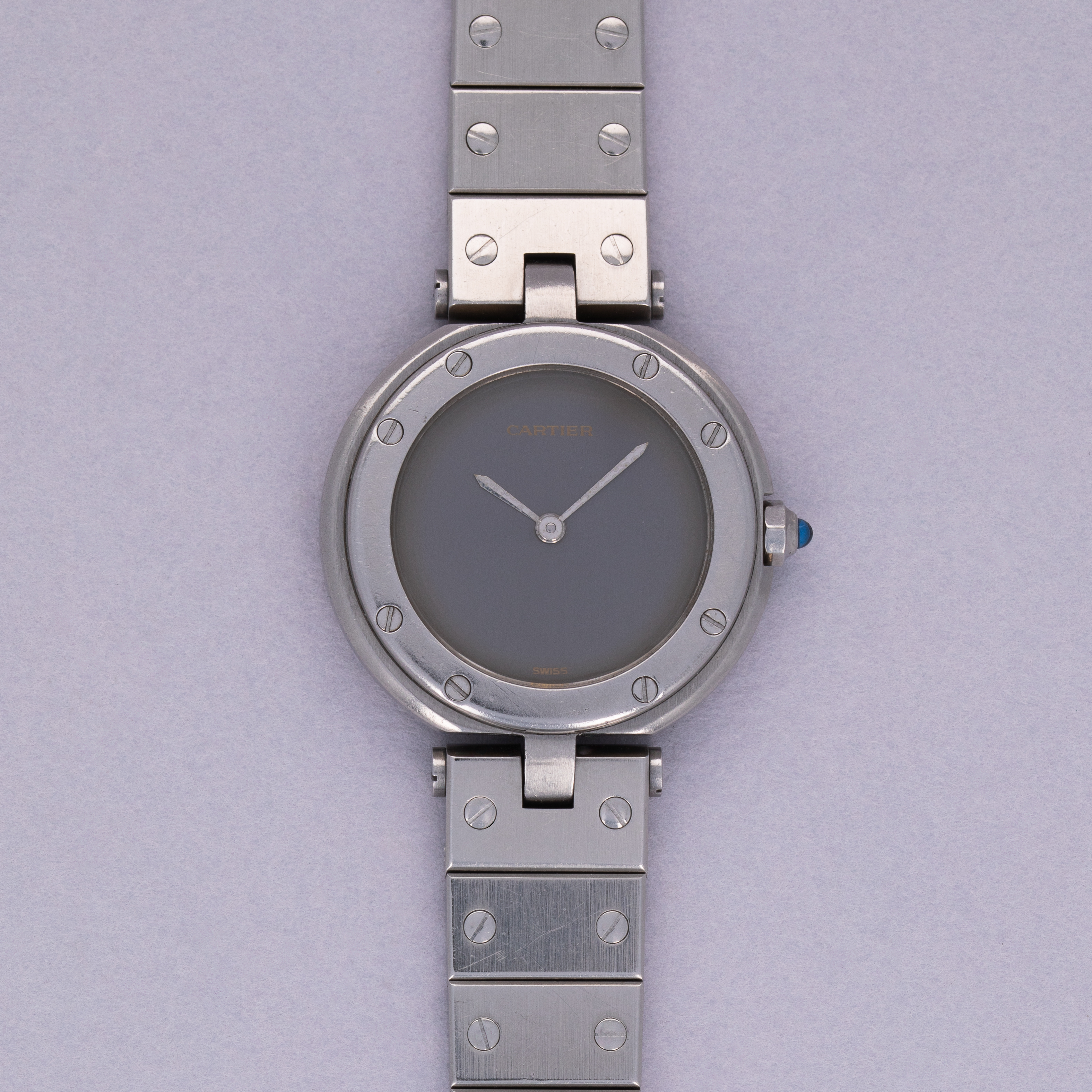 専用出品！Cartier 腕時計 アナログ シルバー！きら星さま！ Cartier Santos Vendôme 8192 Grey Ghost Dial Quartz | Auctions