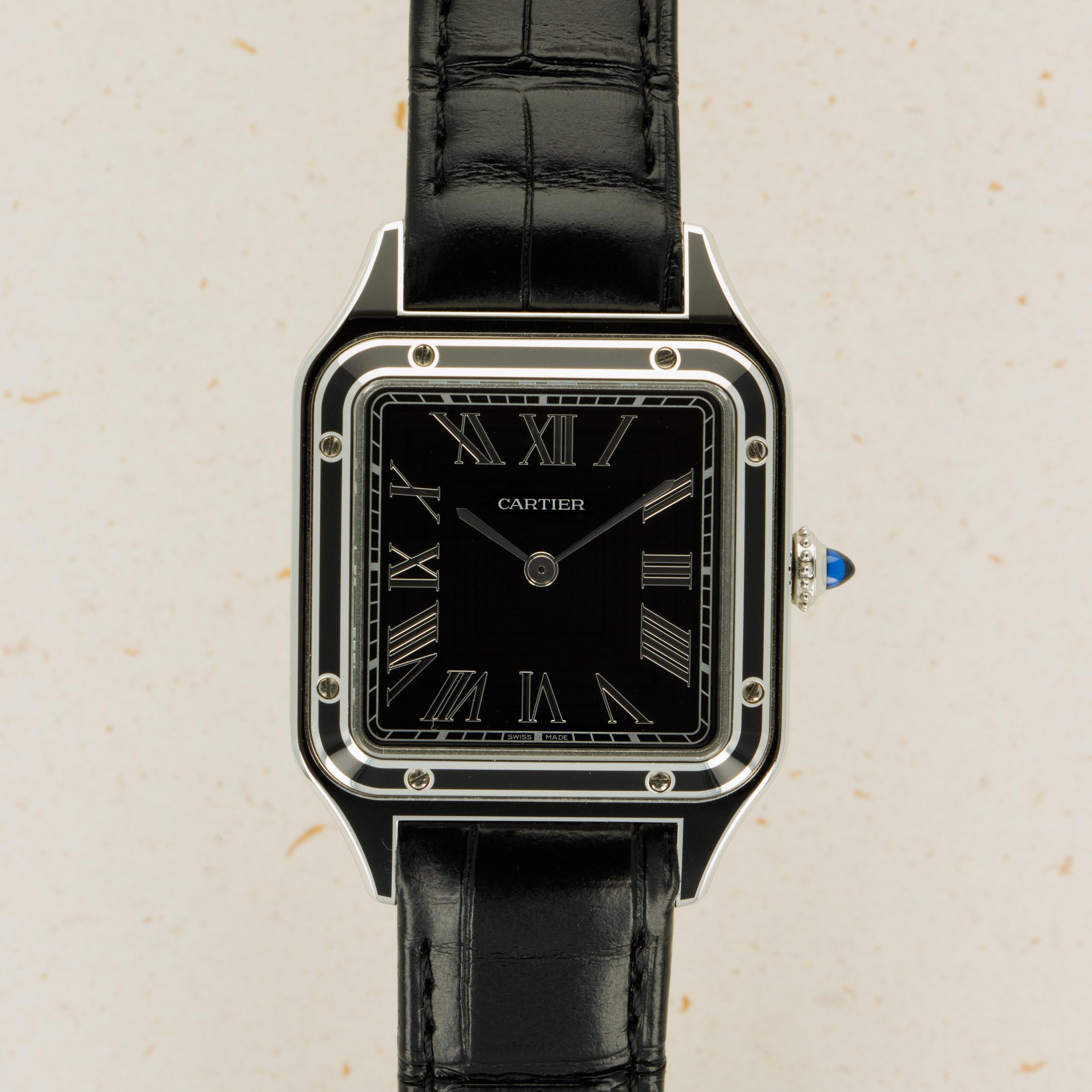 Cartierサントスドゥブラック スタッフも愛用中】CARTIER サントス デュモン | 時計専門店GMT
