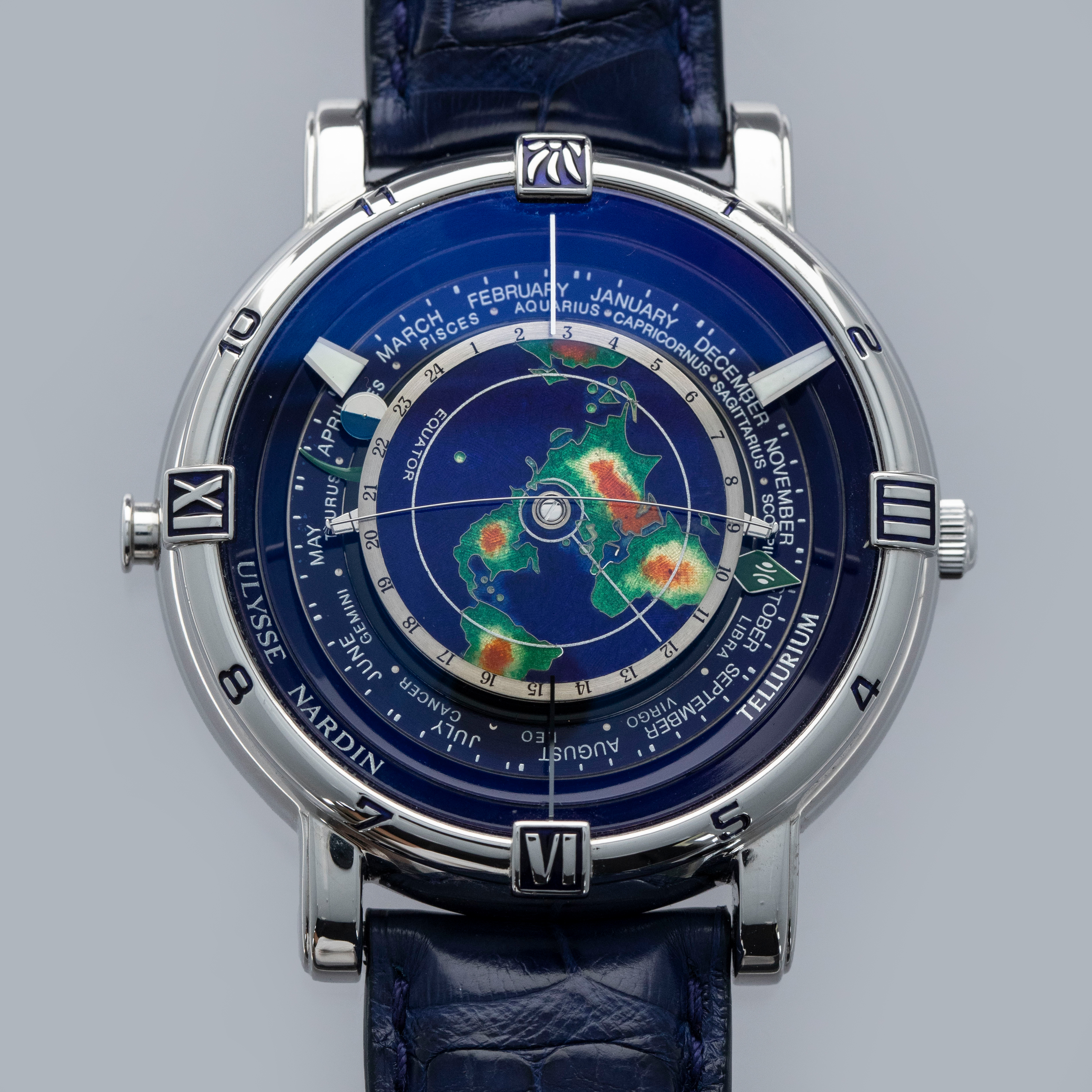 Ulysse Nardin Tellurium Johannes Kepler 889-99 Platinum | Auctions